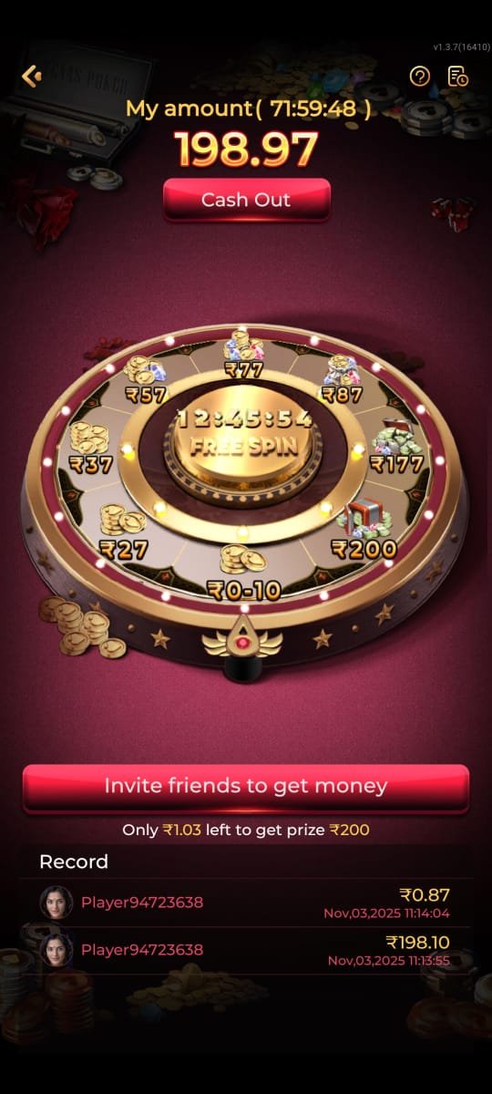 IN7 spin wheel IN7 Game daily spin wheel · IN7 lucky bonus spin